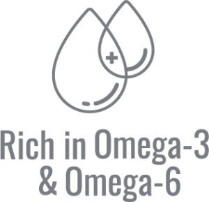 Rich in omega-3 & omega-6
