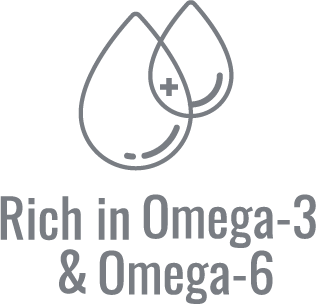 Rich in omega-3 & omega-6