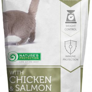 WITH CHICKEN & SALMON WEIGHT CONTROL
